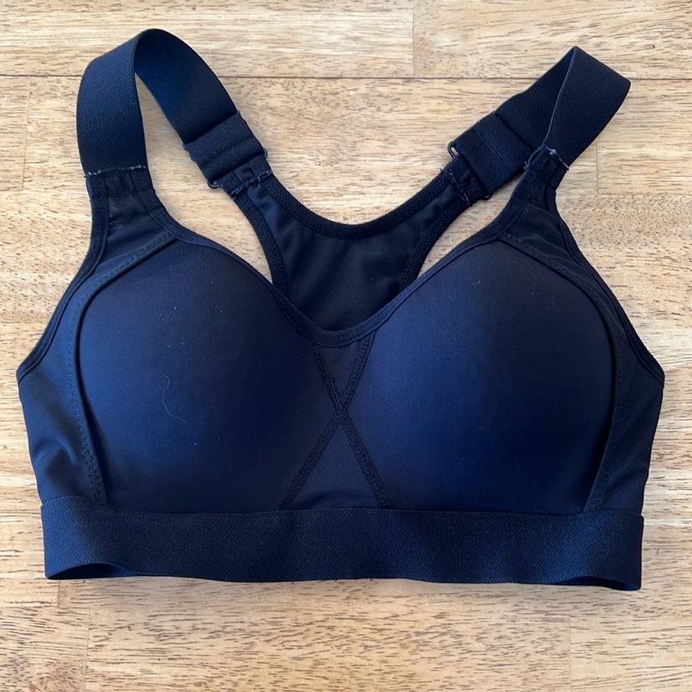 Layer8 - Black Women's Sports Bra - Size S